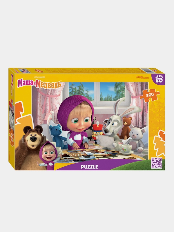 Мозаика "puzzle" 360 "Маша и Медведь (нов.)" (Анимаккорд)