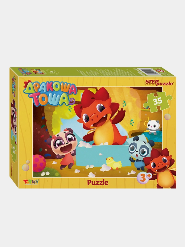 Мозаика "puzzle" 35 "Дракоша Тоша" (Ярко)