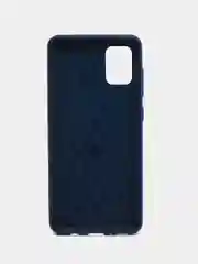 Синий противоударный чехол с высокими бортами для Samsung A8, A11, A21s, A41, A71, A31, A01