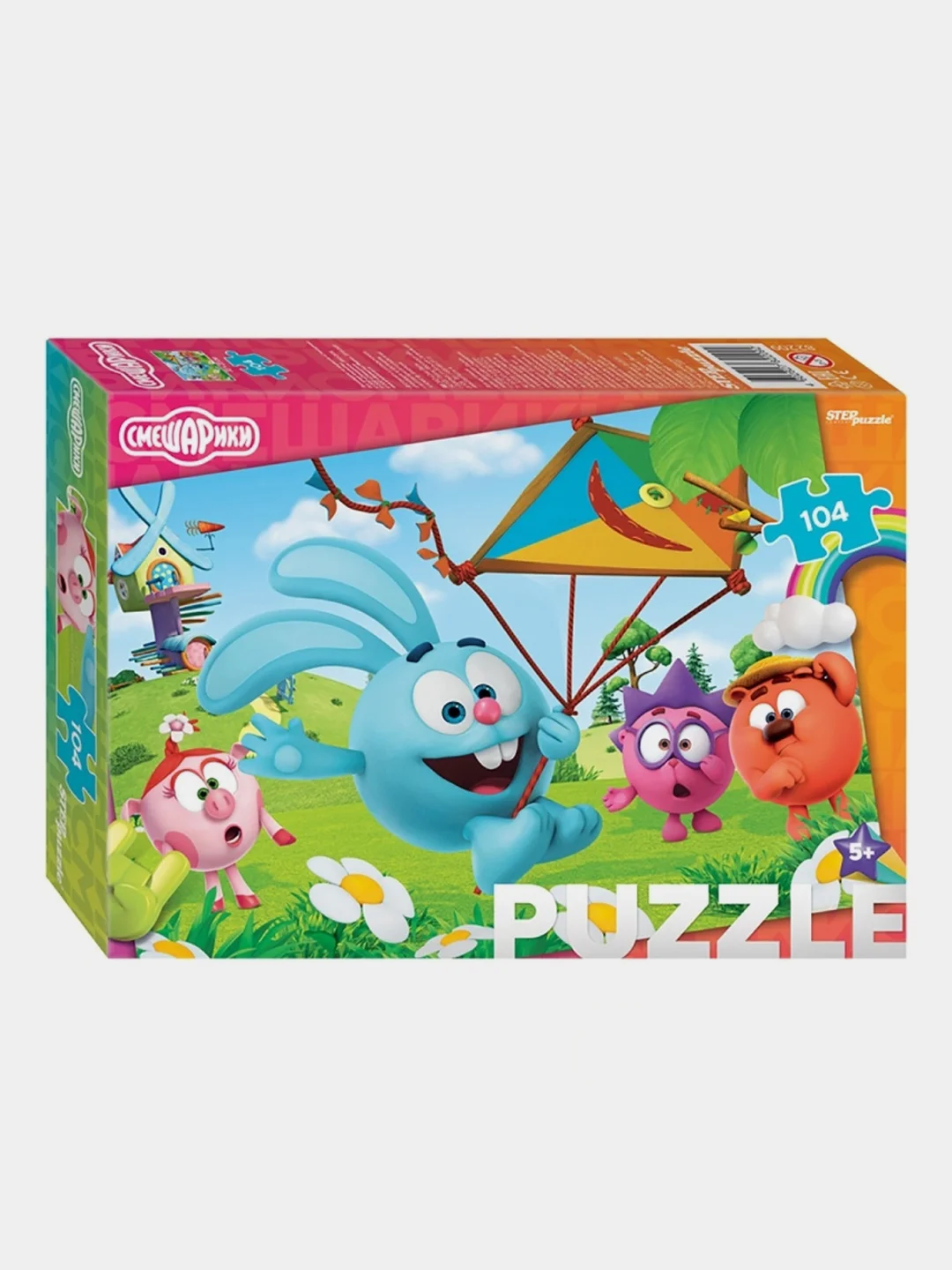 Мозаика "puzzle" 104 "Смешарики" (Мармелад Медиа)