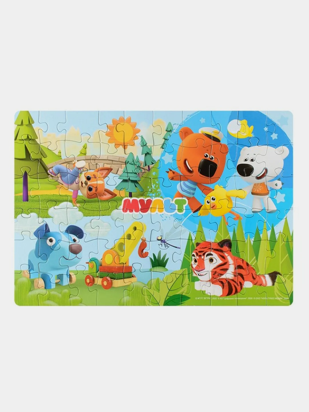 Мозаика "puzzle" 60 "Ми-ми-мишки и др. Мульт" (0+ Медиа)