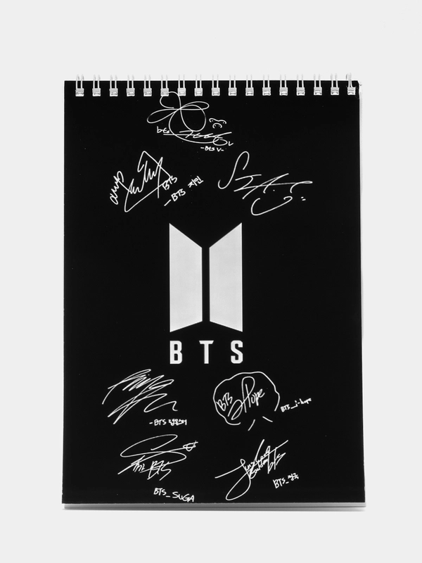 Скетчбук по k-pop группе BTS