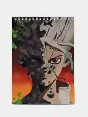 Скетчбук по аниме Dr.Stone (Доктор Стоун)