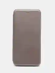 Серый чехол книжка Huawei Honor 8S/7X/8/Y6 Prime/P20 Lite/6C Pro/Y6/P Smart/P20/10/9X Lite/10i