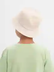 Бежевый меланж панамка