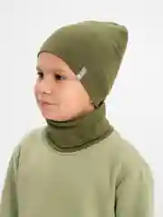 Зеленый шапка со снудом