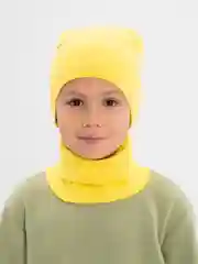Желтый шапка со снудом