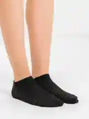 Белый подследники женские высокой прочности/носки укороченные