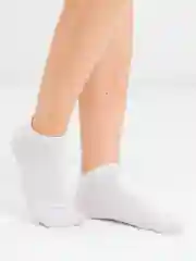 Белый носки женские  укороченные