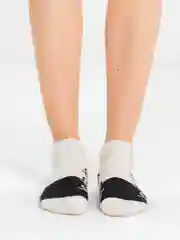 Носки женские, короткие, в сердечко