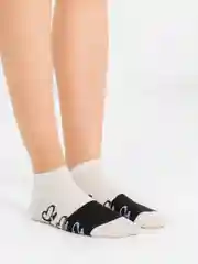 Носки женские, короткие, в сердечко
