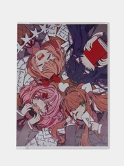 Обложка для паспорта по игре Doki Doki Literature Club