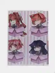 Обложка для паспорта по игре Doki Doki Literature Club