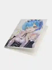 Обложка для паспорта по мотивам аниме Re:Zero "Жизнь с нуля в альтернативном мире"