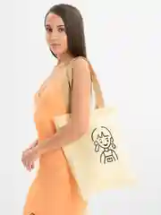 Лимонный сумка шоппер