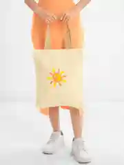 Бежевый сумка шоппер