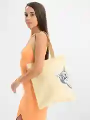 Бежевый сумка шоппер