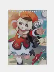 Скетчбук по игре Genshin Impact (Кли)