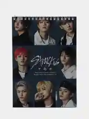 Скетчбук по k-pop группе Stray Kids