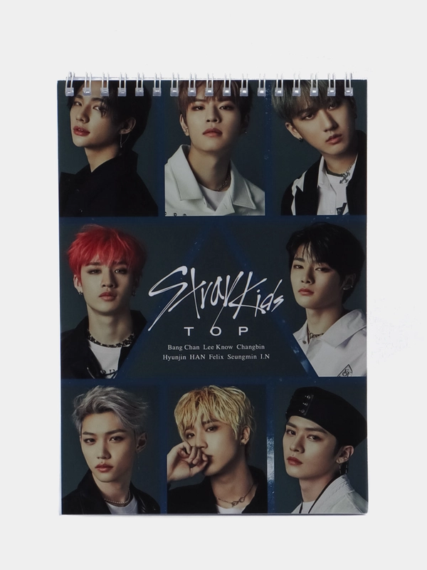 Скетчбук по k-pop группе Stray Kids