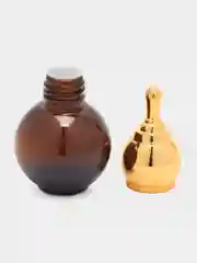 Золотой бутылочка стеклянная декоративная, 20 мл, 3 шт