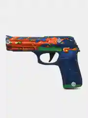 Морской пистолет резинкострел из игры CS GO, деревянный