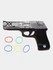 Угольный пистолет резинкострел из игры CS GO, деревянный