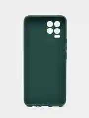 Темно-синий чехол Realme 8 / Realme 8 Pro Реалми 8 / 8 Про силиконовый цветной матовый