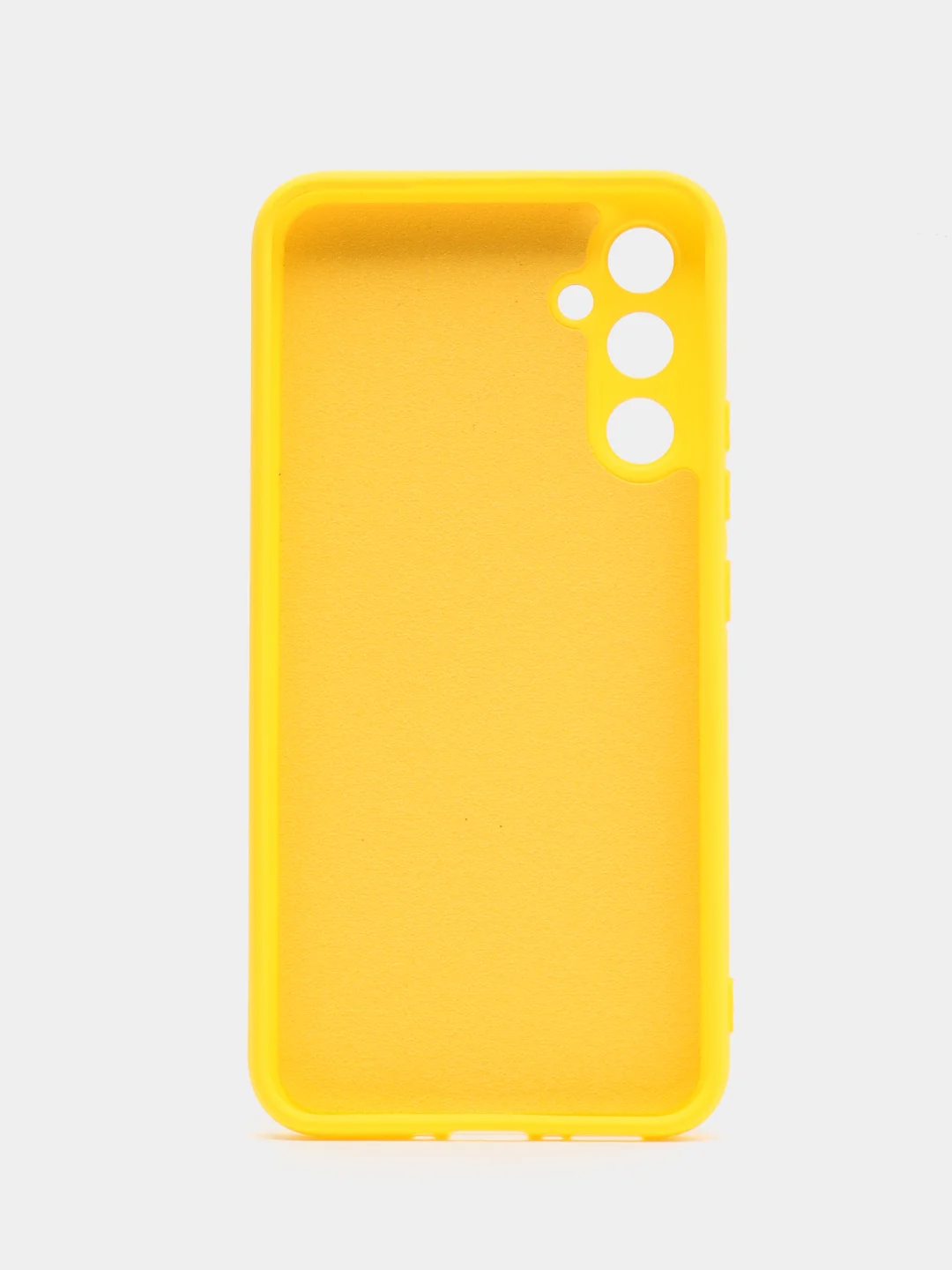 Желтый чехол для Samsung Galaxy A34 5G (Самсунг Галакси А34 5 Джи), с мягкой подкладкой