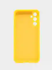 Желтый чехол для Samsung Galaxy A34 5G (Самсунг Галакси А34 5 Джи), с мягкой подкладкой