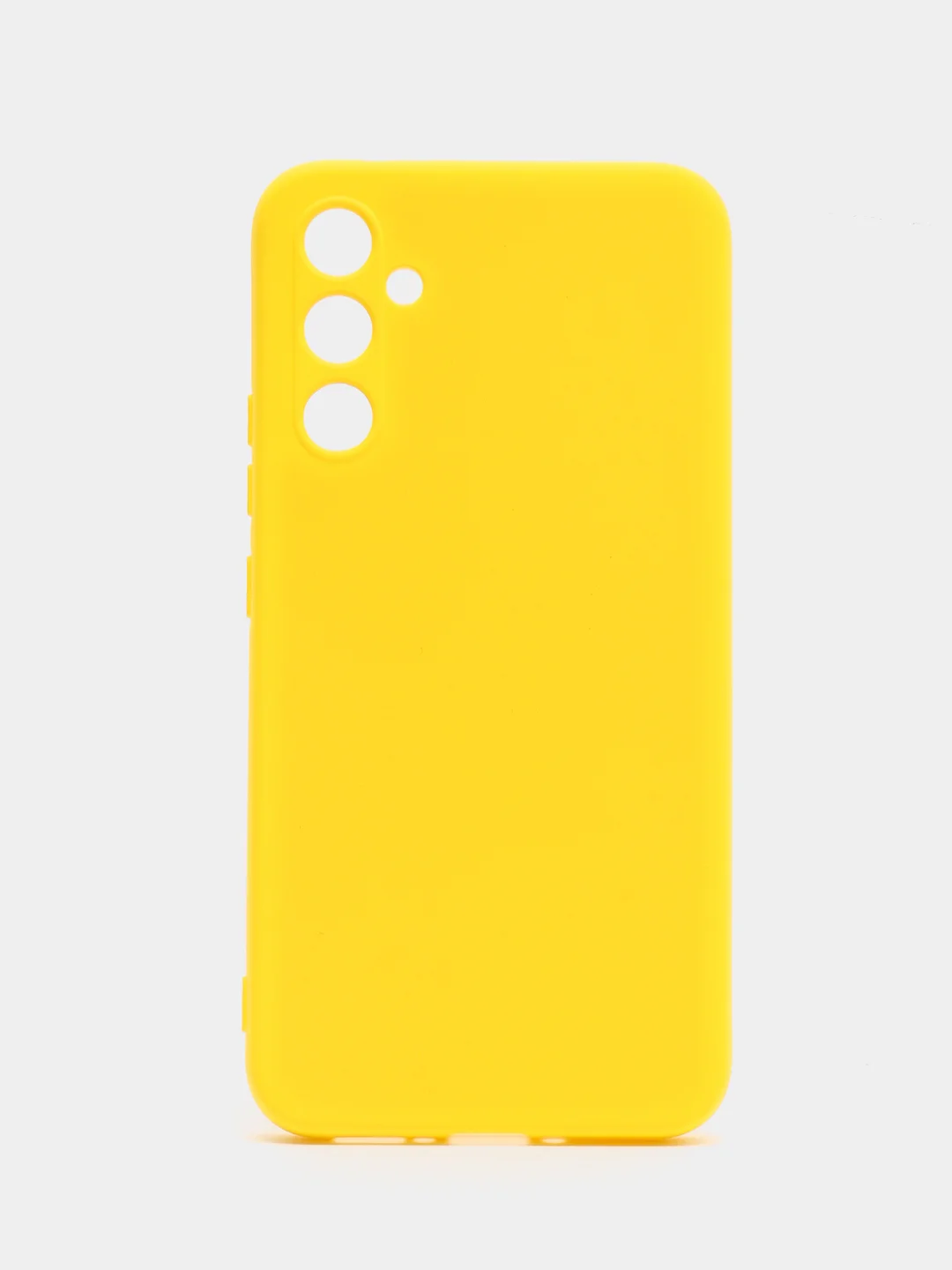 Желтый чехол для Samsung Galaxy A34 5G (Самсунг Галакси А34 5 Джи), с мягкой подкладкой