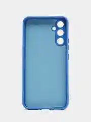 Синий чехол для Samsung Galaxy A34 5G (Самсунг Галакси А34 5 Джи), с мягкой подкладкой