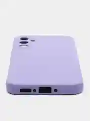 Лавандовый чехол для Samsung Galaxy A34 5G (Самсунг Галакси А34 5 Джи), с мягкой подкладкой