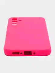 Фуксия чехол для Samsung Galaxy A34 5G (Самсунг Галакси А34 5 Джи), с мягкой подкладкой