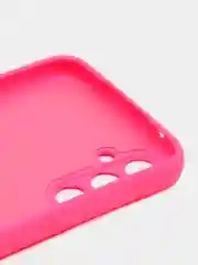 Фуксия чехол для Samsung Galaxy A34 5G (Самсунг Галакси А34 5 Джи), с мягкой подкладкой