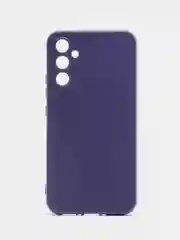 Темно-синий чехол для Samsung Galaxy A34 5G (Самсунг Галакси А34 5 Джи), с мягкой подкладкой