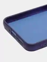 Темно-синий чехол для Samsung Galaxy A34 5G (Самсунг Галакси А34 5 Джи), с мягкой подкладкой