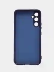 Темно-синий чехол для Samsung Galaxy A34 5G (Самсунг Галакси А34 5 Джи), с мягкой подкладкой
