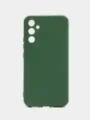Зеленый чехол для Samsung Galaxy A34 5G (Самсунг Галакси А34 5 Джи), с мягкой подкладкой