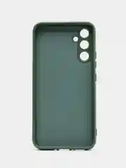 Зеленый чехол для Samsung Galaxy A34 5G (Самсунг Галакси А34 5 Джи), с мягкой подкладкой