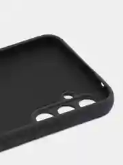 Черный чехол для Samsung Galaxy A34 5G (Самсунг Галакси А34 5 Джи), с мягкой подкладкой