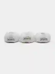 Белый пряжа Джинс Ярн Арт YarnArt Jeans 50 г, 160 м