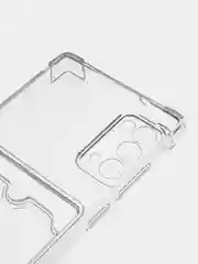 Прозрачный чехол для Samsung Galaxy Note 20 (Самсунг Галакси Нот 20) прозрачный, с карманом для карты