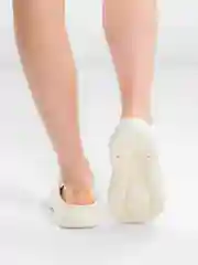Белый шлёпанцы женские