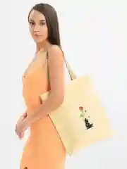 Желтый сумка шоппер