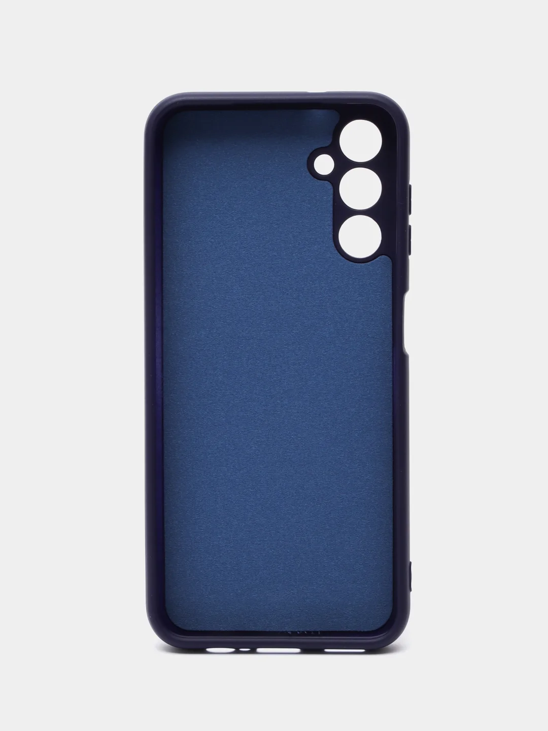 Темно-синий чехол Samsung Galaxy A14 (Самсунг Галакси А14), Silicone Case