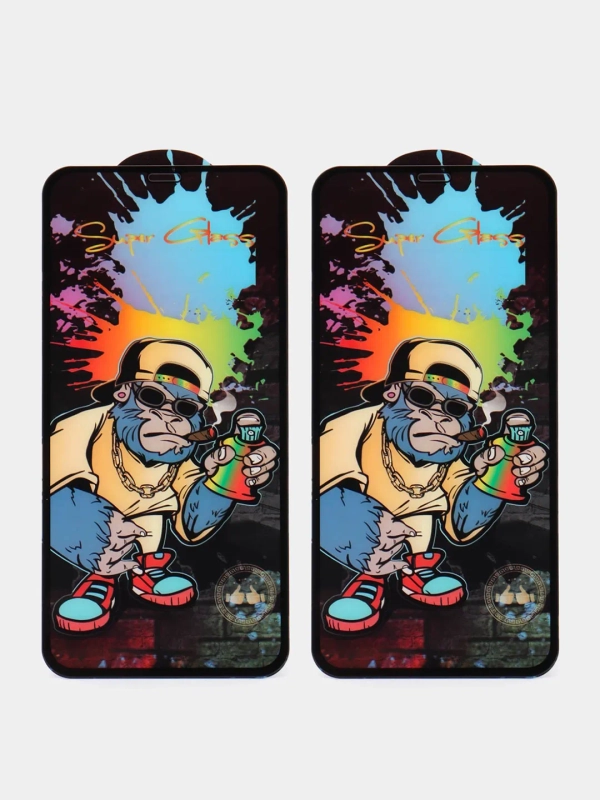 Защитное стекло для iPhone 11/12/13/14/Pro/max/Mini/Plus/X/Xr/XS