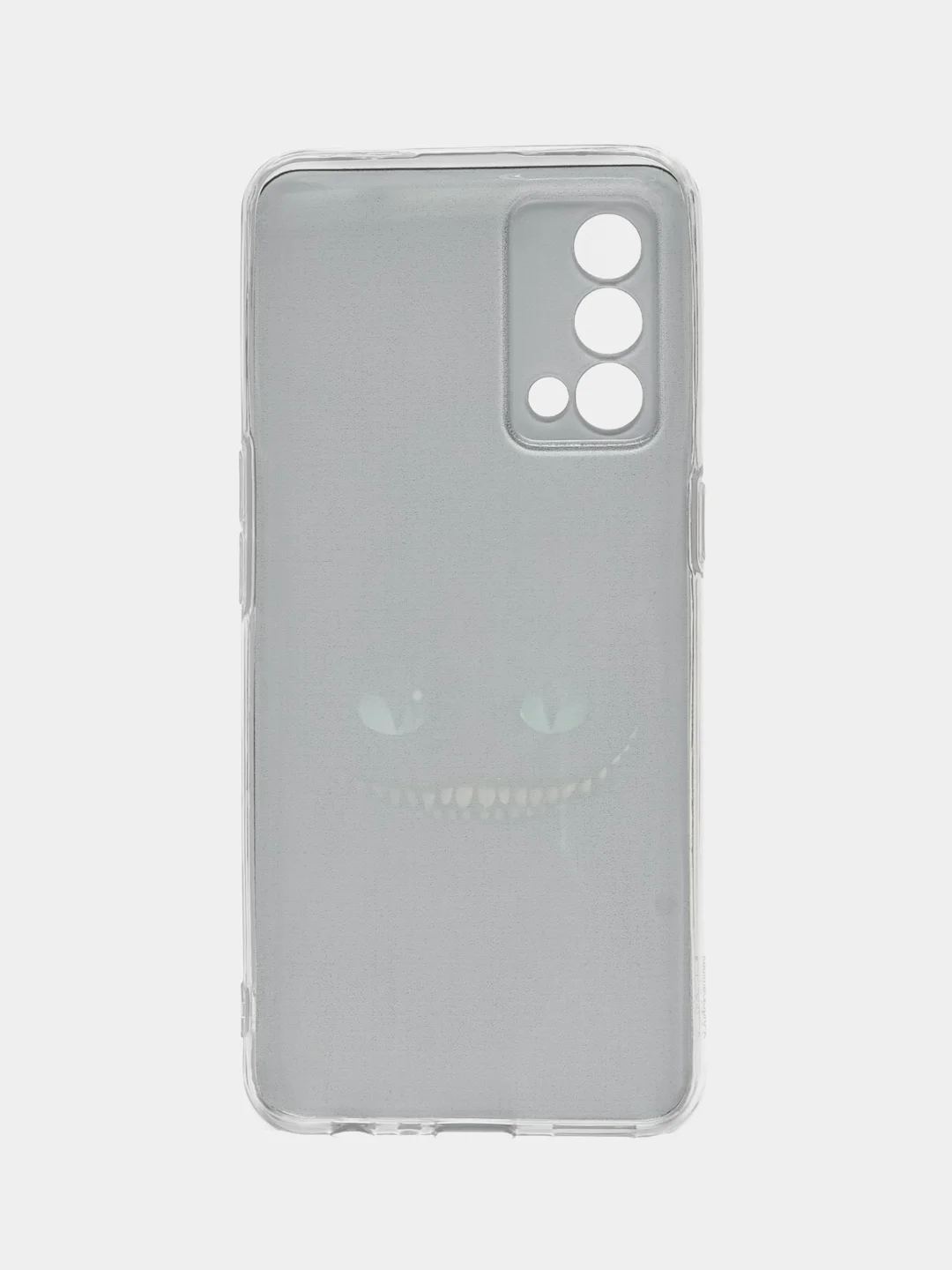Черный чехол на Realme GT Master Edition / Реалми GT Master Edition с рисунком, защита камеры