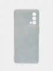 Бирюзовый чехол на Realme GT Master Edition / Реалми GT Master Edition с рисунком, защита камеры