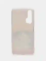 Голубой силиконовый чехол на Huawei Honor 20 Pro / Хонор 20 Pro, рисунком, защита камеры